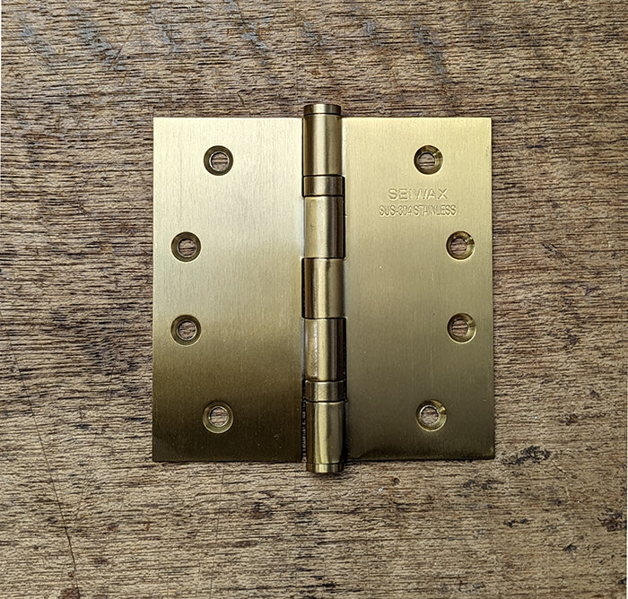 ステンレス製 ドア丁番 ヒンジ 平丁番 義星丁番 102mm ドア 扉 重量用 Spartan 蝶番 ちょうつがい – DIYパートナー